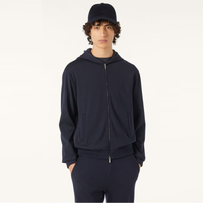 로로피아나 남성 집업 후드티 - Loro Piana Mens Zip-up Hoodie - lpc8347x