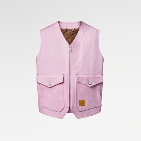루이비통 남성 브이넥 베스트 - Louis vuitton Mens V-neck Vest - lvc8351x