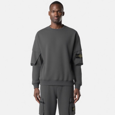 스톤아일랜드 남성 라운드 맨투맨 - Stone Island Mens Round Tshirt - stc8368x