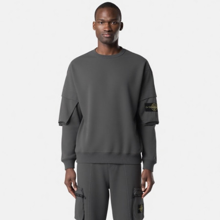 스톤아일랜드 남성 라운드 맨투맨 - Stone Island Mens Round Tshirt - stc8368x