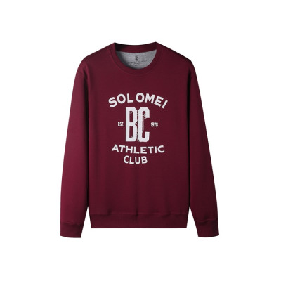 브루넬로쿠치넬리 남성 라운드 긴팔티 - Brunello Cucinelli Mens Round Tshirt - bru8372x