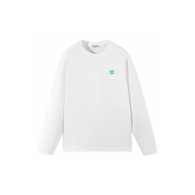 샤넬 남성 라운드 긴팔티 - Chanel Mens Round Tshirt - chc8378x