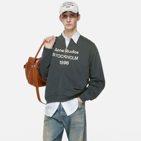 아크네 남성 봄버 자켓 - Acne Sstudios Mens Bomber Jacket - anc8380x