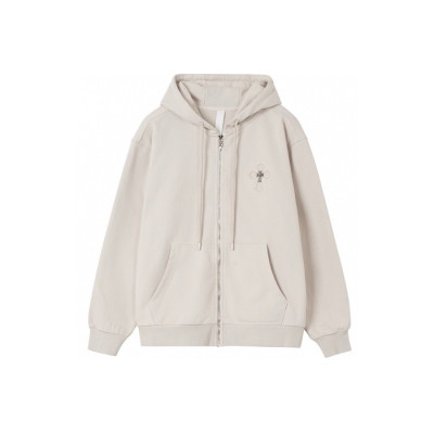 크롬하츠 남성 집업 후디 - Chrom hearts Mens Zip-up Hoodie - chc8381x