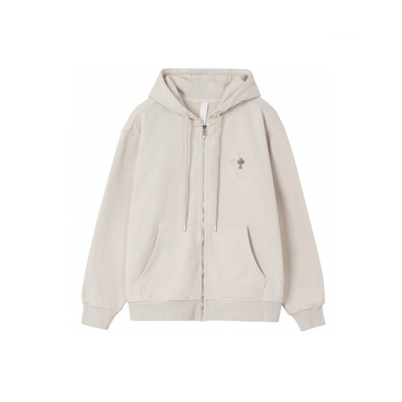 크롬하츠 남성 집업 후디 - Chrom hearts Mens Zip-up Hoodie - chc8381x