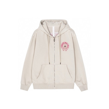 크롬하츠 남성 집업 후디 - Chrom hearts Mens Zip-up Hoodie - chc8382x