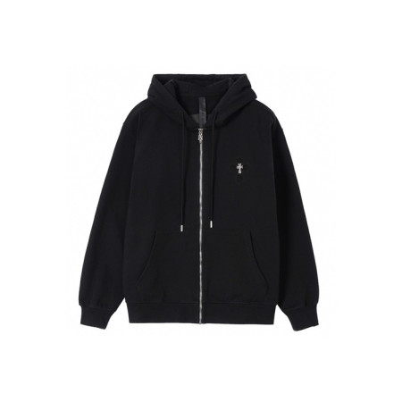 크롬하츠 남성 집업 후디 - Chrom hearts Mens Zip-up Hoodie - chc8384x