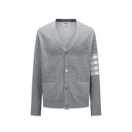 톰브라운 여성 브이넥 가디건 - Thom Browne Womens V-neck Cardigan - thc8392x