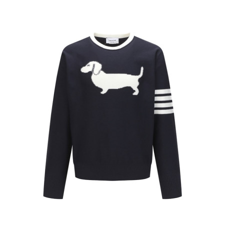 톰브라운 남성 라운드 스웨터- Thom Browne Mens Round Sweater - thc8393x