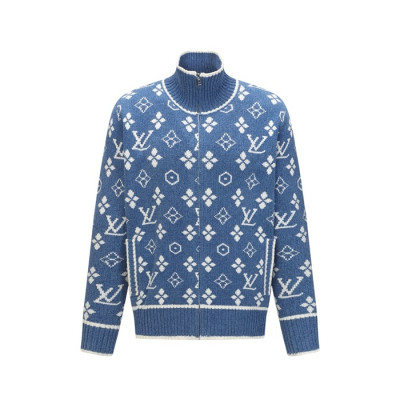 루이비통 남성 집업 스웨터 - Louis vuitton Mens Zip-up Sweater - lvc8401x