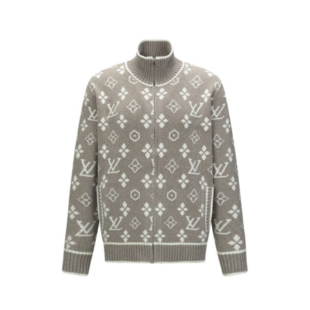 루이비통 남성 집업 스웨터 - Louis vuitton Mens Zip-up Sweater - lvc8402x