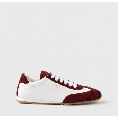 프라다 여성 나파 스웨이드 스니커즈 - Prada Nappa Leather Suede Sneakersr - prs8148x