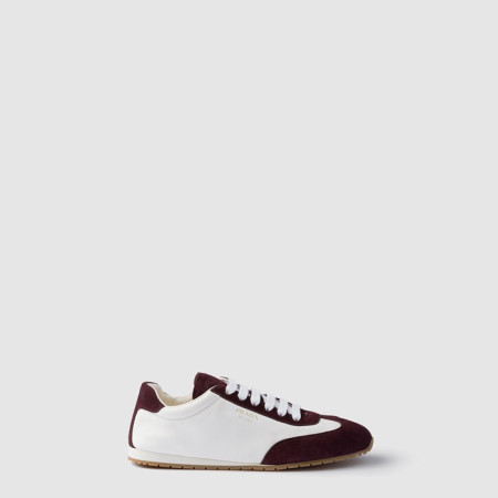 프라다 여성 나파 스웨이드 스니커즈 - Prada Nappa Leather Suede Sneakersr - prs8148x