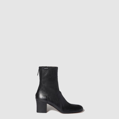 미우미우 여성 나파 가죽 부티 - Miumiu Womens Nappa Leather Booties - mis8173x