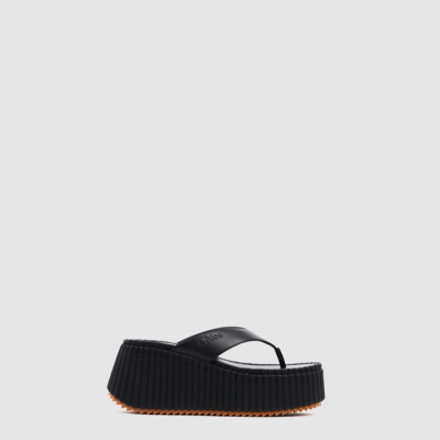 끌로에 여성 NAMA 웨지 샌들 - Chloe Womens NAMA Wedge Sandals - chs8176x