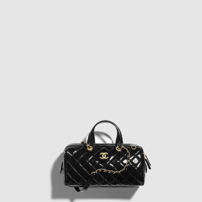 샤넬 여성 라지 볼링 백 - Chanel Womens Large Bowling Bag - chb9953x