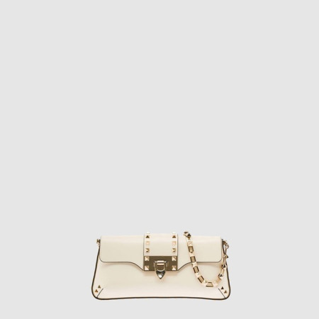 발렌티노 여성 레더 락스터드 숄더 백 - Valentino Womens Leather Rockstud Shoulder Bag - vab9996x