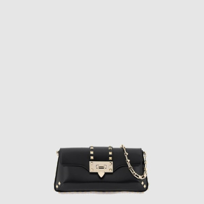 발렌티노 여성 레더 락스터드 숄더 백 - Valentino Womens Leather Rockstud Shoulder Bag - vab9997x