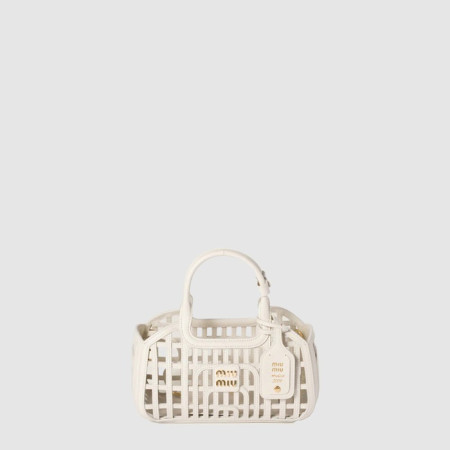 미우미우 여성 가죽 바스켓 - Miumiu Womens Leather Basket - mib10002x