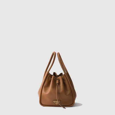 프라다 여성 달링 가죽 미니 버킷 백 1BE087 - Prada Womens Darling Leather Mini Bucket Bag - prb10030x