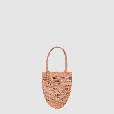 끌로에 여성 라피아 스몰 Summer Banana 토트백 - Chloe Womens Raffia Small Summer Banana Tote Bag - chb10042x