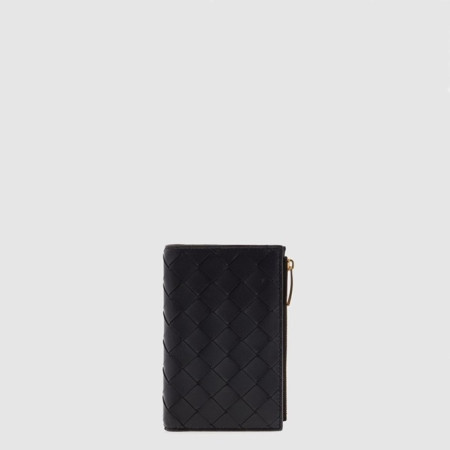 보테가베네타 남성 미디엄 인트레치아토 폴더형 지퍼 지갑 - Bottega veneta Mens Medium Intrecciato Foldable Zipper Wallet - bvw369x
