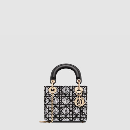 디올 여성 미니 레이디 백 - Dior Womens Mini Lady Bag - dib10086x