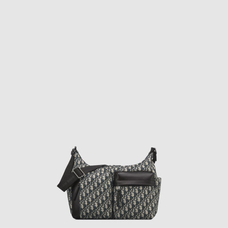 디올 남성 라이더 소프트 미디엄 호보백 - Dior Mens Rider Soft Medium Hobo Bag - dib10135x