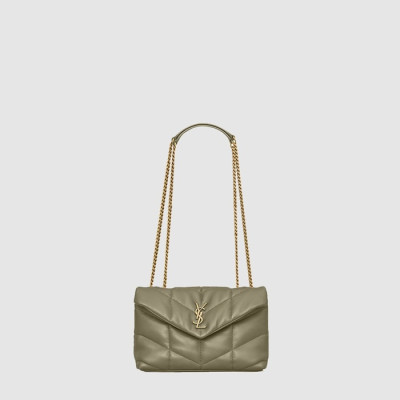 입생로랑 여성 루루 푸퍼 퀄팅 체인백 - Saint Laurent Womens Loulou Puffer Bag - ysb10201x