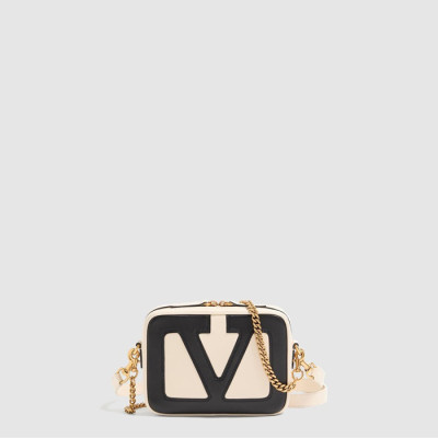 발렌티노 여성 가라바니 비바 슈퍼스타 나파 레더 크로스바디 백 - Valentino Womens Garavani Viva Superstar Nappa Leather Crossbody Bag - vab10226x