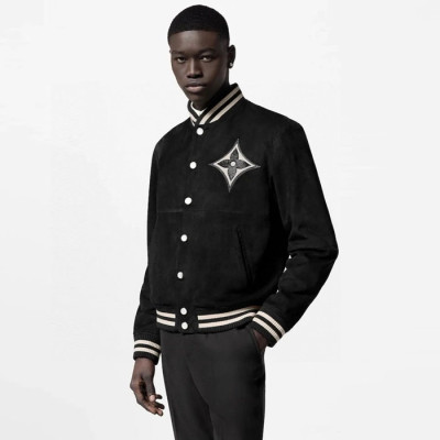 루이비통 남성 가죽 재킷 - Louis vuitton Mens Leather Jacket - lvc8443x