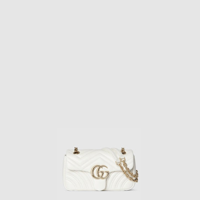 구찌 여성 GG 마몽 스몰 숄더백 - Gucci Womens GG Marmont Small Shoulder Bag - gub10404x