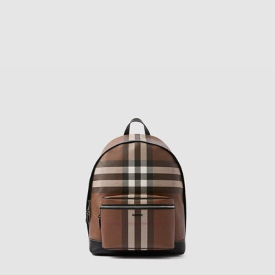 버버리 남성 빈티지 체크 백팩 - Burberry Mens Vintage Check Backpack - bub10426x