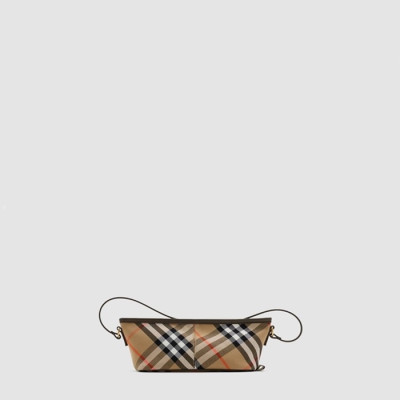 버버리 여성 체크 미니 백 - Burberry Womens Check Mini Bag - bub10467x