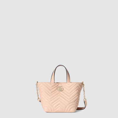 구찌 여성 GG 마몽 미니 토트백 - Gucci Womens GG Marmont Mini Tote Bag - gub10528x