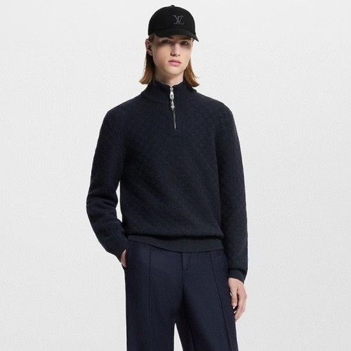 루이비통 남성 집업 스웨터 - Louis vuitton Mens Zip-up Sweater - lvc8452x