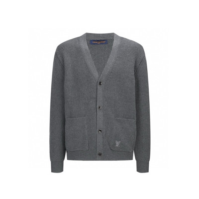 루이비통 남성 브이넥 가디건 - Louis vuitton Mens Cardigan - lvc8483x