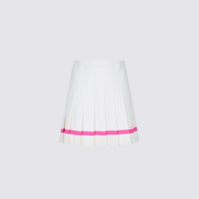 [G/FORE] 지포어 여성 콘트라스트 플리츠 스커트 - gol1869x