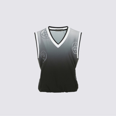 [G/FORE] 지포어 여성 V넥 우븐 베스트 - gol1871x