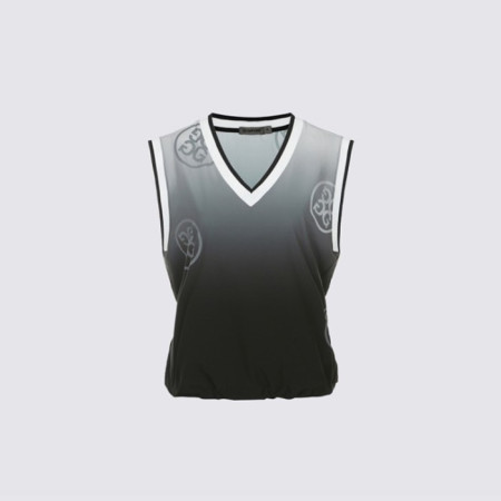 [G/FORE] 지포어 여성 V넥 우븐 베스트 - gol1871x