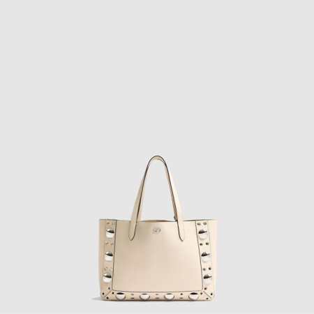 발렌티노 여성 가라바니 넬코트 그레이니 미디엄 쇼퍼백 - Valentino Womens Garavani Nellcote Grainy Medium Shopper Bag - vab10649x
