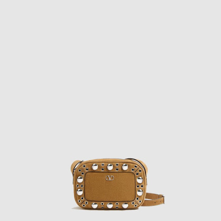 발렌티노 여성 가라바니 넬코트 크로스바디 백 - Valentino Womens Garavani Nell Court Crossbody Bag - vab10689x