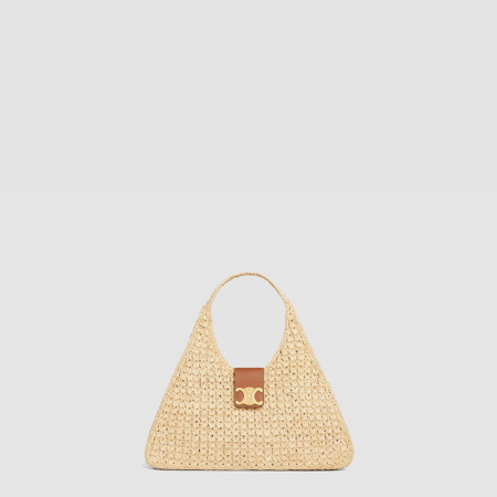 입생로랑 여성 라피아 삼각백 - Saint Laurent Womens Woven Raffia Triangular bag - ysb10739x