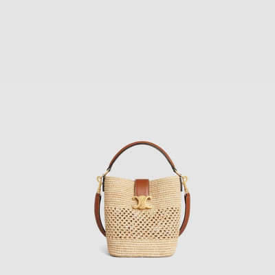셀린느 여성 스몰 루이즈백 라피아 - Celine Womens Small Louise Bag Raffia - ceb10782x