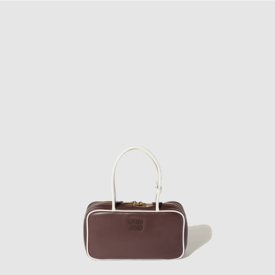 미우미우 여성 가죽 보 백 - Miumiu Womens Beau Bag - mib10808x