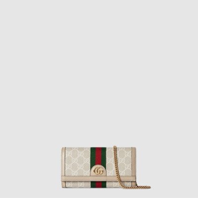 구찌 여성 GG 체인 지갑 - Gucci Womens GG Chain Wallet - gub10816x