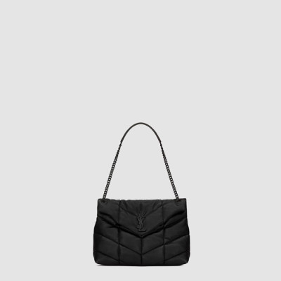입생로랑 여성 루루 푸퍼 퀄팅 미디엄 체인백 - Saint Laurent Womens Loulou Puffer Bag - ysb10835x