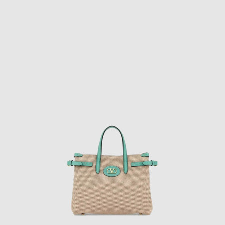 발렌티노 여성 가라바니 앙티브 스몰 쇼퍼백 - Valentino Womens Garavani Antibes Small Shopper Bag - vab10853x