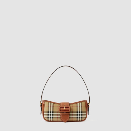버버리 여성 체크 슬링 백 - Burberry Womens Check Sling Bag - bub11022x