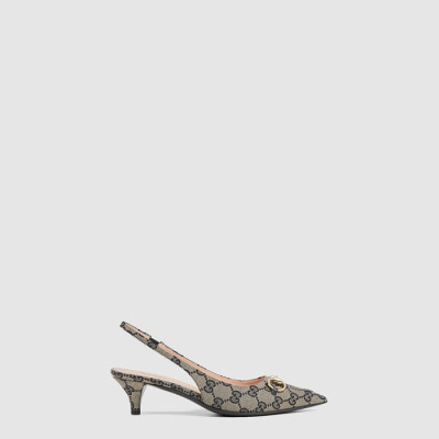 구찌 여성 홀스빗 슬링백 펌프스 - Gucci Womens Horsebit Slingback Pumps - gus8457x